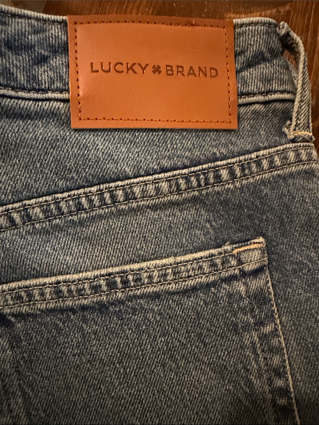 Lucky Brand Womens Light Blue Relaxed Denim Jeans